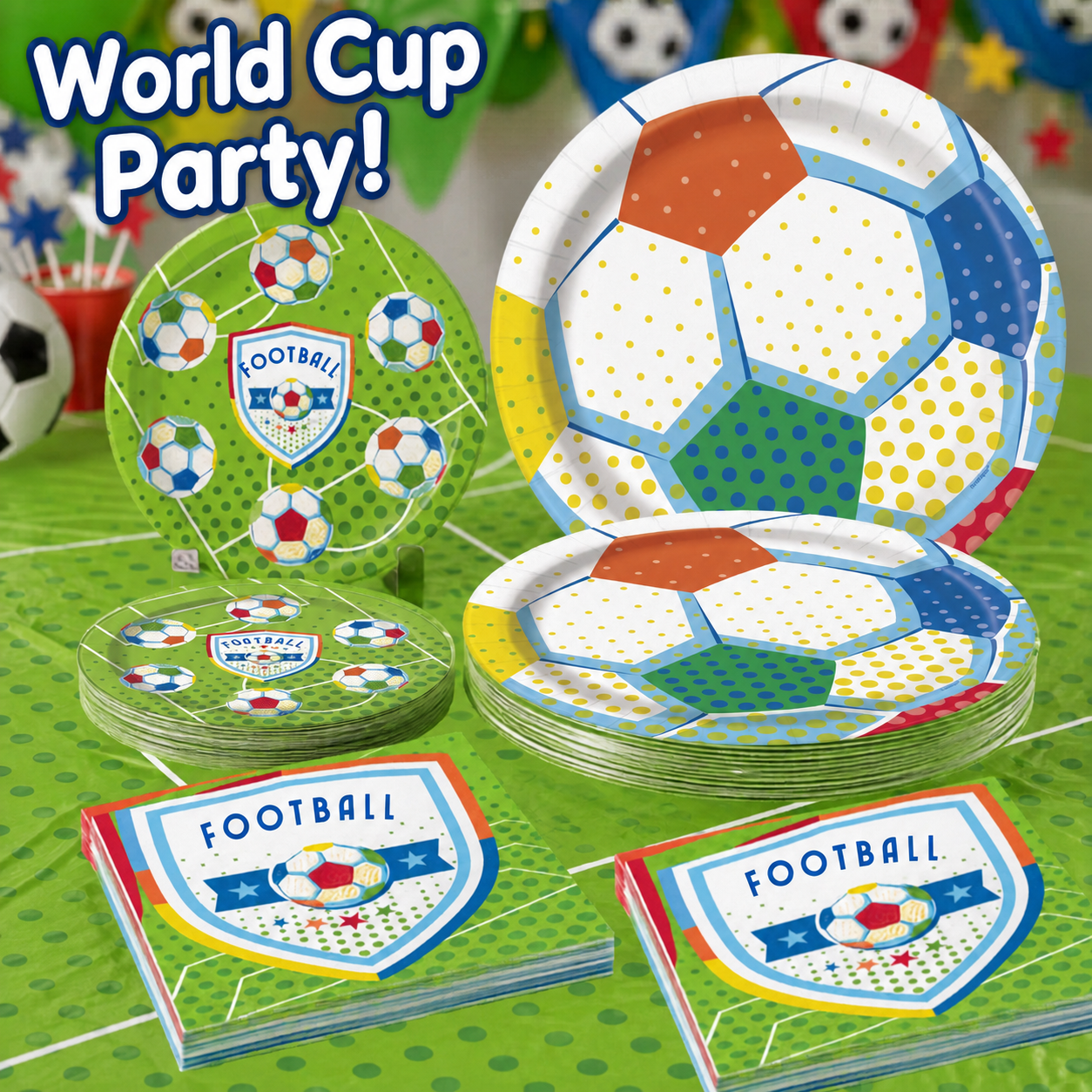 World Cup Soccer Plastic 16oz Keepsake Cup
